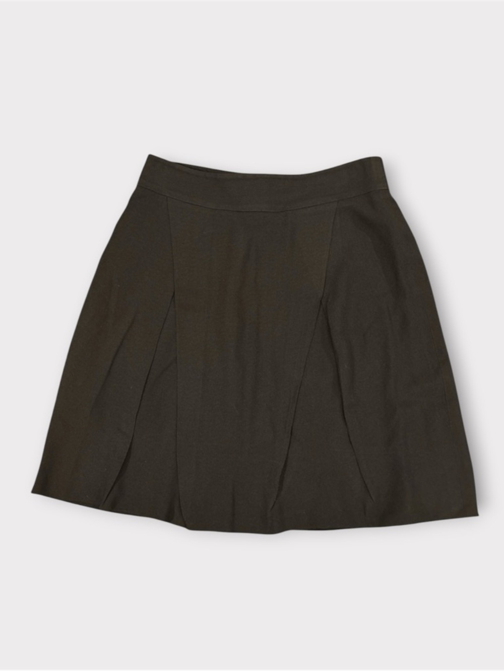 GIVENCHY Vintage Classic Black A-Line Mini Skirt